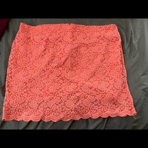 Torrid lace skirt
